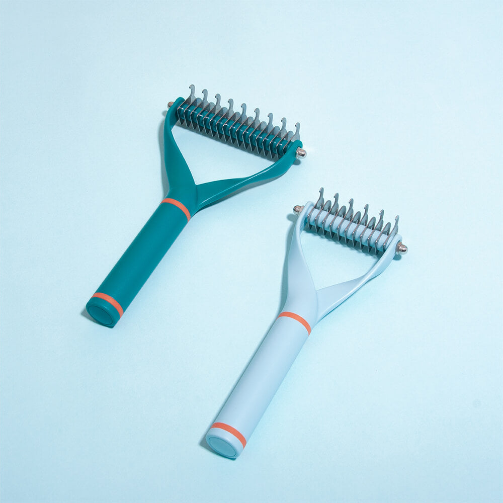 Pet Safe Dematting Comb Rake - Double Sided Blades - Mprsstore