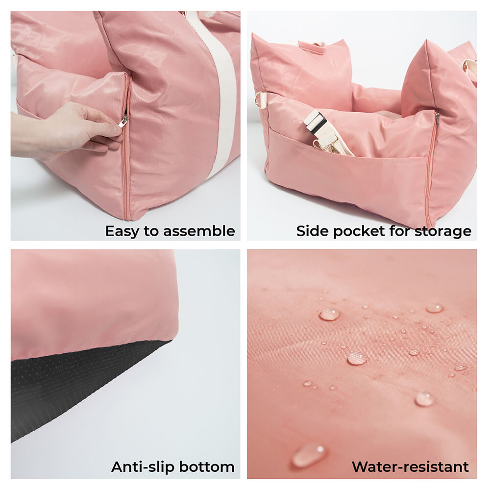 Waterproof Dog Car Seat Bed