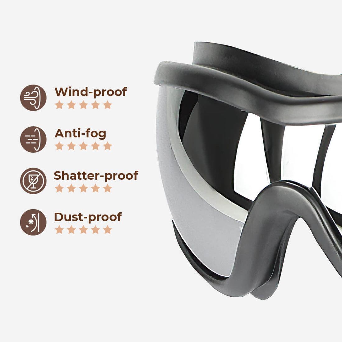 Goggles For Big Cool Dog