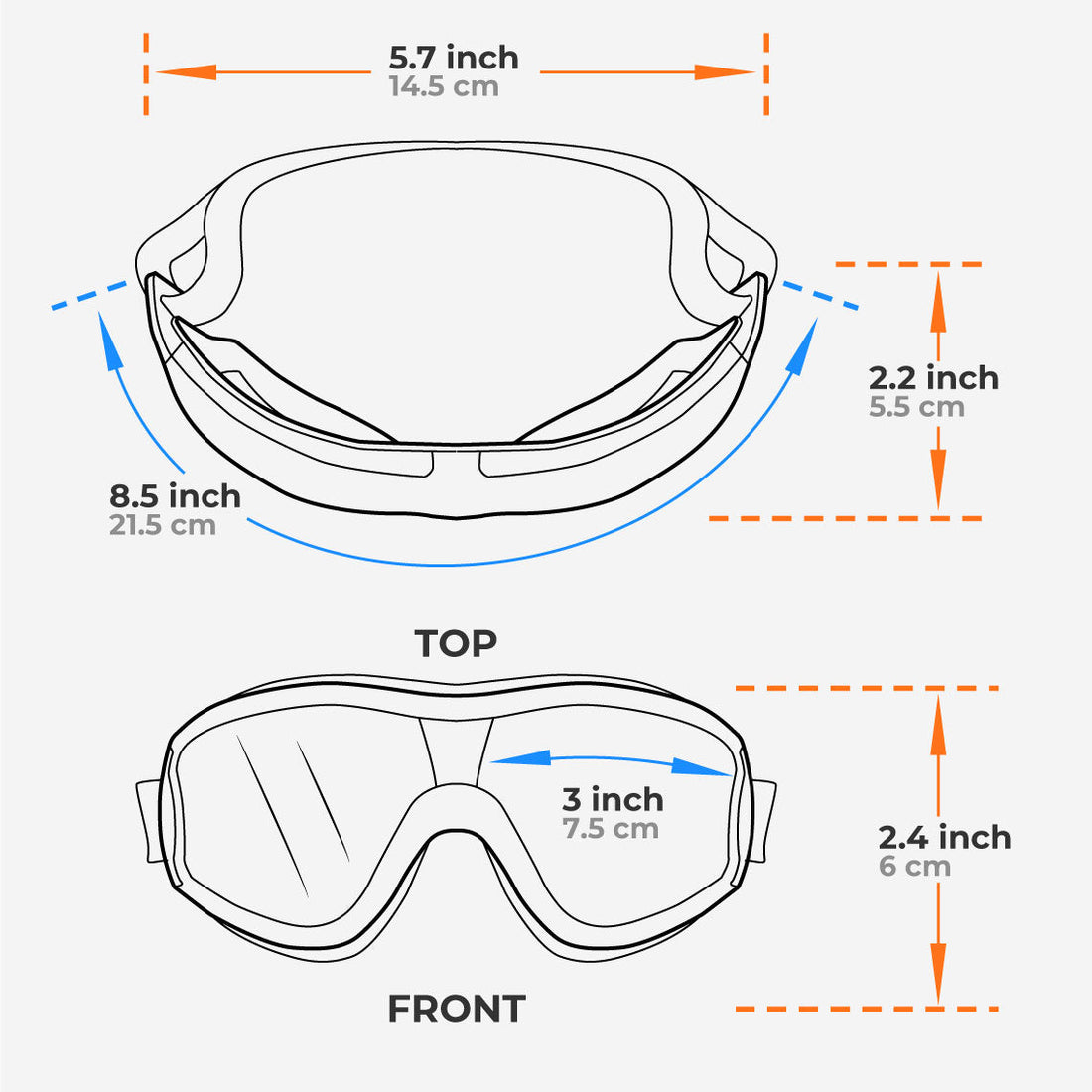 Goggles For Big Cool Dog
